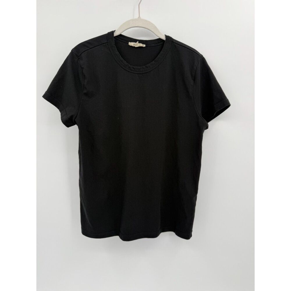 Madewell T Shirt Black Short Sleeve Scoop Neck